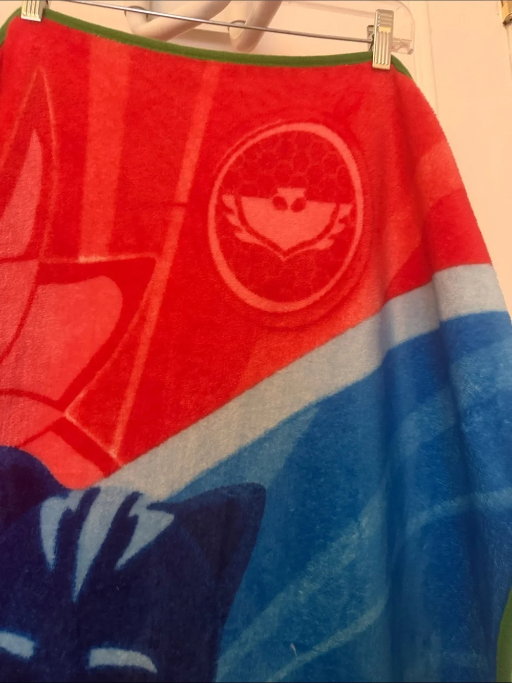 Disney PJ Masks Red Blue Green Kids Throw Blanket